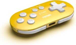 8Bitdo Zero 2 Bluetooth Gamepad - Yellow (PC/Mobile/Nintendo Switch) - Image 4