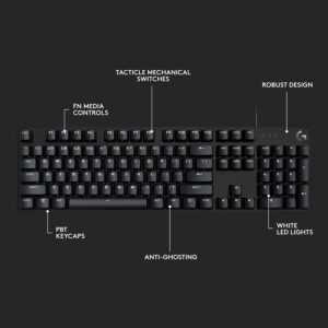 Logitech G413 SE Full-Size Mechanical Gaming Keyboard (PC) - Image 7