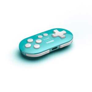 8Bitdo Zero 2 Bluetooth Gamepad - Turquoise (PC/Mobile/Nintendo Switch) - Image 4