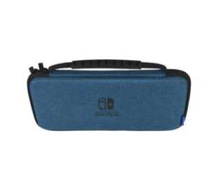 Hori Slim Hard Pouch - Blue (Nintendo Switch OLED) - Image 2