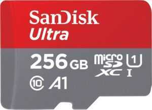 Sandisk Ultra MicroSD 256GB - Class 10 - 150Mb/s (Nintendo Switch)