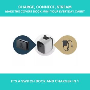 Genki Covert Dock Mini - 2 Pin (Nintendo Switch) - Image 3