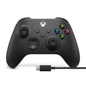 Xbox Wireless Controller + USB C Cable for Windows & 3.5MM (PC, Xbox One, Xbox Series S|X)