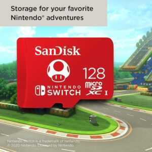 Sandisk MicroSDXC Card 128GB 100Mb/s (Nintendo Switch) - Image 4