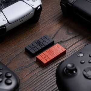 8Bitdo USB Wireless Bluetooth Adapter 2 For Windows - Black Edition (PC/Nintendo Switch/Mobile) - Image 2