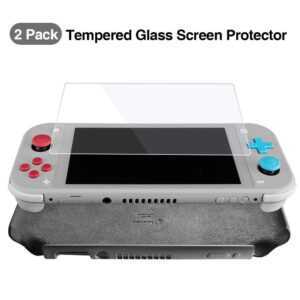 Tomtoc Liquid Silicon Case - Gray (Nintendo Switch Lite) - Image 2