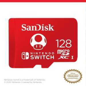 Sandisk MicroSDXC Card 128GB 100Mb/s (Nintendo Switch) - Image 2