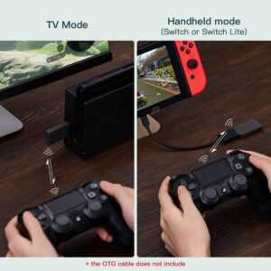 8Bitdo USB Wireless Bluetooth Adapter 2 For Windows - Black Edition (PC/Nintendo Switch/Mobile) - Image 3