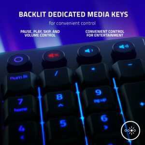 Razer Ornata V3 Tenkeyless - Low Profile Gaming Keyboard (PC) - Image 5