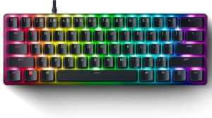 Razer Huntsman Mini - 60% Optical Gaming Keyboard - Clicky Purple Switch (PC)