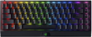 Razer BlackWidow V3 Mini HyperSpeed - 65% Wireless Mechanical Gaming Keyboard - Green Switch (PC)