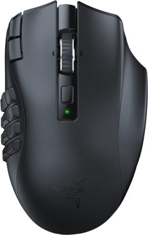 Razer Naga V2 HyperSpeed - Wireless MMO Gaming Mouse (PC)