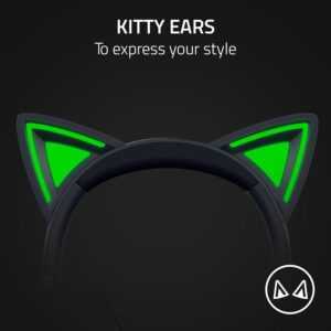 Razer Kraken Kitty V2 - USB Headset with RGB Kitty Ears - Black (PC) - Image 2