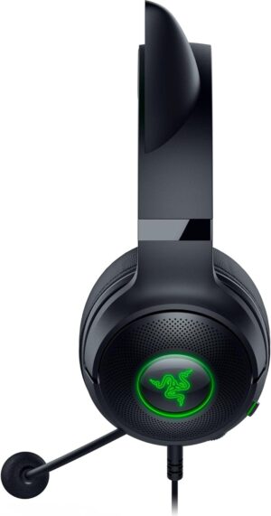 Razer Kraken Kitty V2 - USB Headset with RGB Kitty Ears - Black (PC) - Image 10