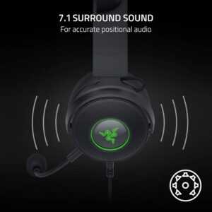 Razer Kraken Kitty V2 Pro - Wired RGB Headset with Interchangeable Ears - Black (PC/Switch/Playstation) - Image 6