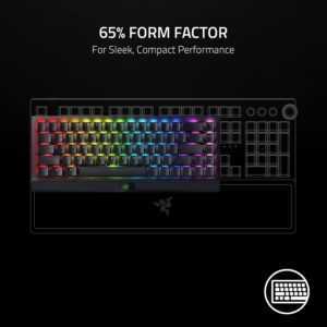 Razer BlackWidow V3 Mini HyperSpeed - Phantom Pudding Edition - 65% Wireless Mechanical Gaming Keyboard - Green Switch (PC) - Image 2