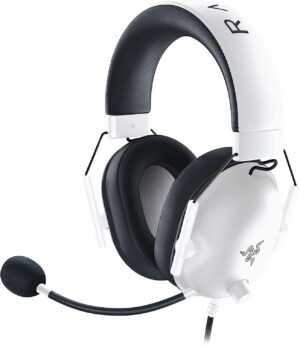 Razer BlackShark V2 X - Wired Gaming Headset - White Edition (PC/Mac/Switch/Playstation/Xbox)