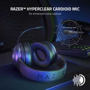 Razer Kraken V3 X - Wired USB Gaming Headset - 2022 Edition (PC/Playstation) - Image 4