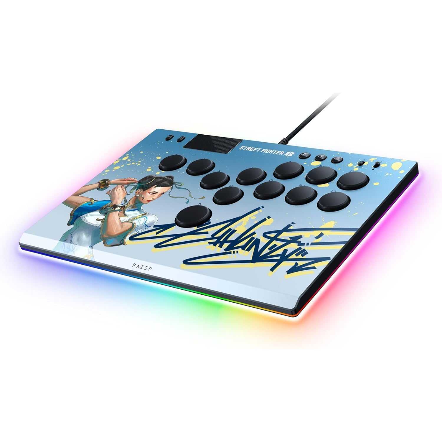 Razer Kitsune - All-Button Optical Arcade Controller - SF6 Chun-Li 