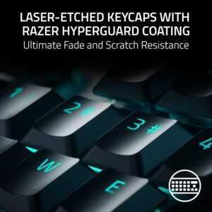 Razer DeathStalker V2 Pro Tenkeyless - Wireless Low Profile Optical Gaming Keyboard - Linear Red Switch (PC) - Image 6