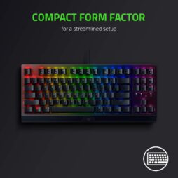 Razer BlackWidow - Mechanical Gaming Keyboard - US Layout (Green Switch) 