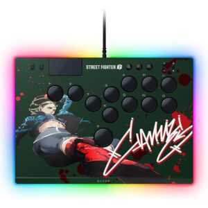 Razer Kitsune - All-Button Optical Arcade Controller - SF6 Cammy Edition (PS5/PC)