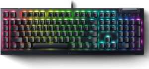 Razer BlackWidow V4 X - Mechanical Gaming Keyboard - Yellow Switch - US Layout (PC)