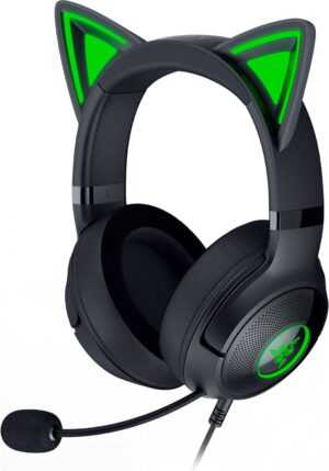 Razer Kraken Kitty V2 - USB Headset with RGB Kitty Ears - Black (PC)