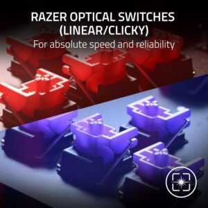 Razer Huntsman V2 - Optical Gaming Keyboard - Linear Red Switch (PC) - Image 2