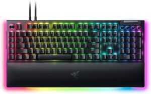 Razer BlackWidow V4 Pro - Mechanical Gaming Keyboard - Yellow Switch (PC)