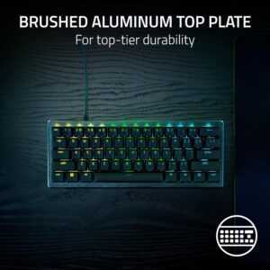 Razer Huntsman V3 Pro Mini - 60% Analog Optical Esports Keyboard - US Layout (PC) - Image 6