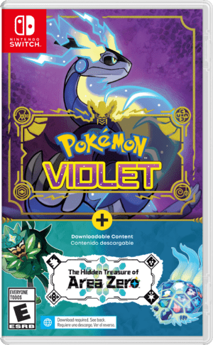 Pokemon Violet + The Hidden Treasure of Area Zero DLC Bundle (Nintendo Switch)