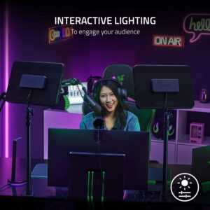 Razer Key Light Chroma – All-in-one lighting kit for Streaming (PC/Mobile) - Image 6