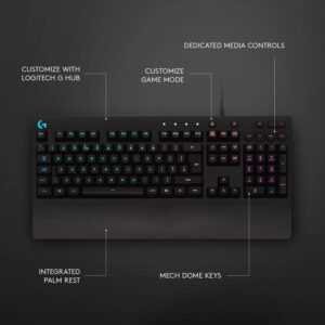 Logitech G213 Prodigy Gaming Keyboard (PC) - Image 6