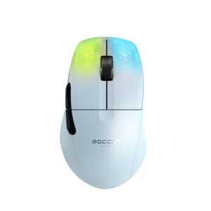 Roccat Kone Pro Air Ergonomic Optical Performance Wireless Gaming Mouse - White (PC)