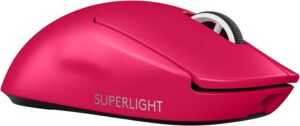 Logitech G PRO X Superlight 2 Lightspeed Wireless Gaming Mouse - Magenta (PC)