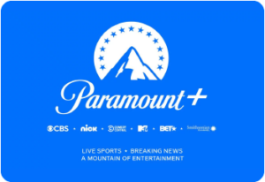 Paramount+ Digital Gift Card - USA Only - Email Delivery within 48 Hours