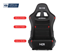 Next Level Racing ERS5 Elite Reclining Seat - PU Leather & Suede Edition - Image 8